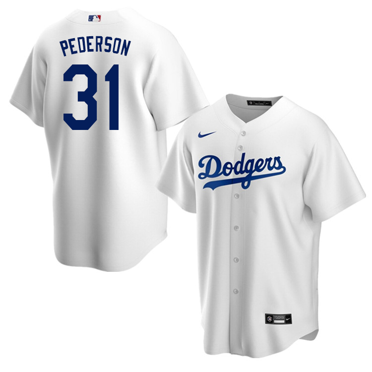 Nike Men #31 Joc Pederson Los Angeles Dodgers Baseball Jerseys Sale-White